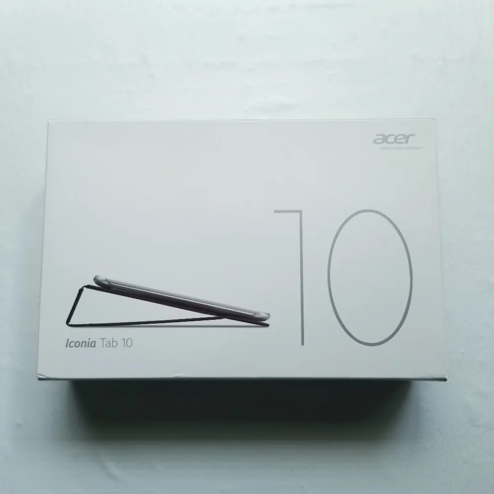 Acer Iconia Tab 10 Tablet Aluminum Body white NIB